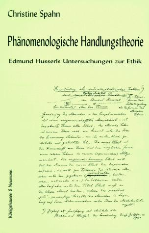 Cover for Phänomenologische Handlungstheorie