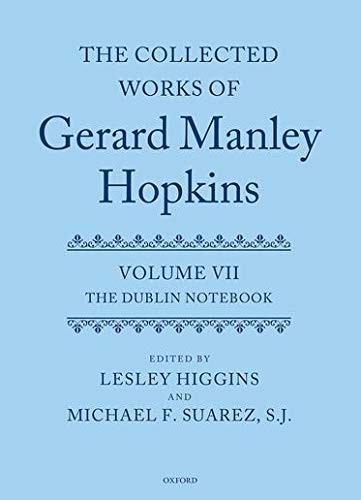 Cover for Collected Works of Gerard Manley Hopkins