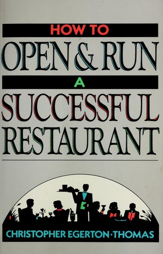 Cover for How to open and run a successful restaurant