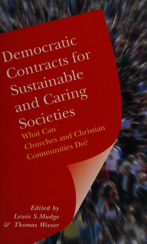 Cover for Democratic contracts for sustainable and caring societies