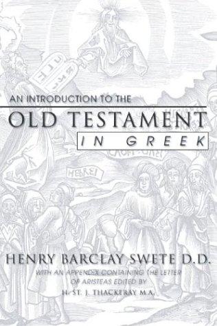 Cover for An Introduction to the Old Testament in Greek