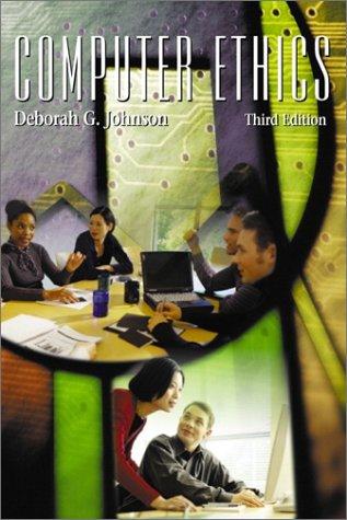 Cover for Computer Ethics (3rd Edition)