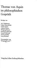 Cover for Thomas von Aquin im philosophischen Gespräch