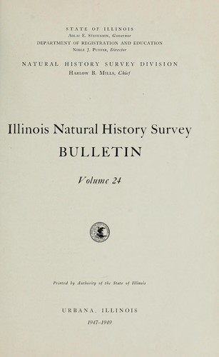 Cover for The mosquitoes of Illinois (Diptera, Culicidae)