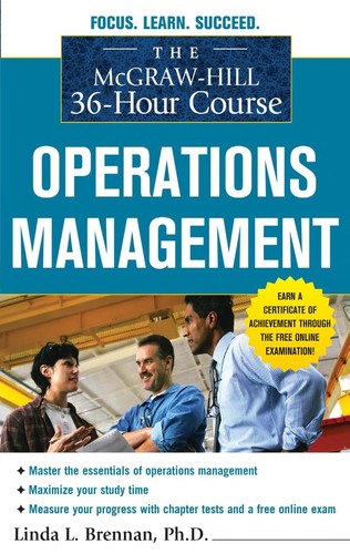 Cover for McGraw-Hill 36-hour course operations management