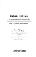 Cover for Urban politics