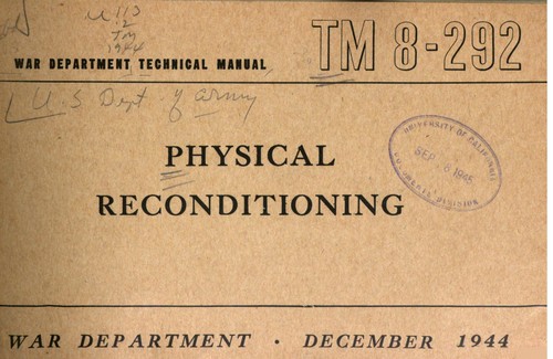 Cover for Physical Reconditioning