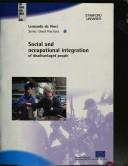 Cover for Social and occupational integration of disadvantaged people.