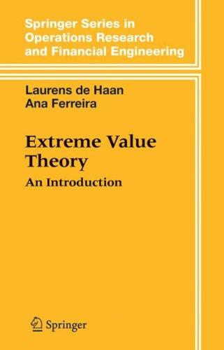 Cover for Extreme Value Theory