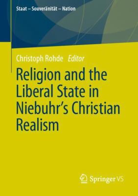 Cover for Religion and the Liberal State in Niebuhr's Christian Realism