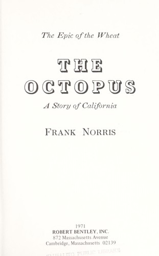 Cover for The  octopus