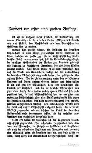 Cover for Geschichte der neueren statswissenschaft