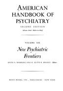 Cover for New psychiatric frontiers