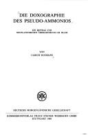 Cover for Die Doxographie des Pseudo-Ammonios