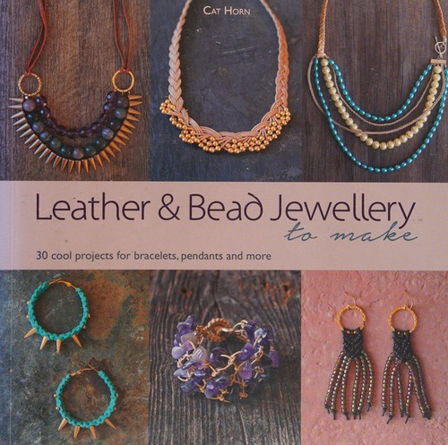 Cover for Leather & bead jewellery to make