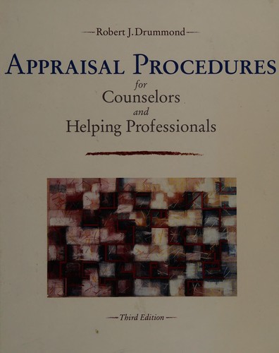 Cover for Appraisal procedures for counselors and helping professionals