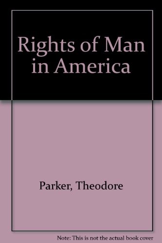 Cover for The rights of man in America.