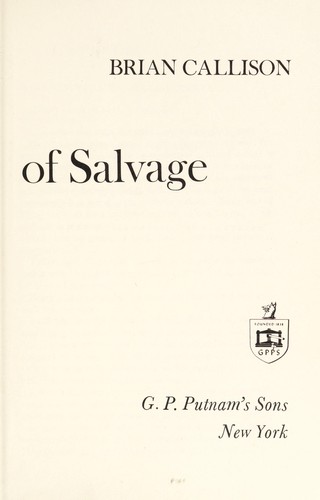 Cover for A web of salvage