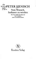 Cover for Vom Wunsch, Indianer zu werden