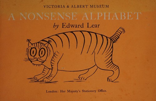 Cover for Edward Lear's nonsense alphabet