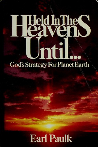 Cover for Held in the heavens until--