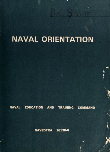 Cover for Naval orientation.