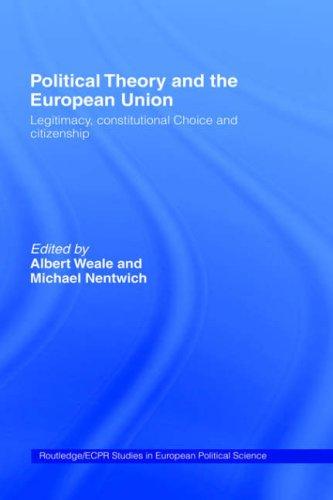 Cover for Political Theory and the European Union