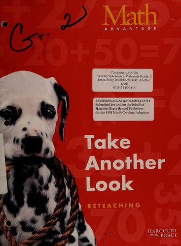 Cover for Take Another Look Reteaching 2 (Math Advantage)