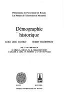Cover for Démographie historique