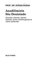 Cover for Anadilimizin söz denizinde