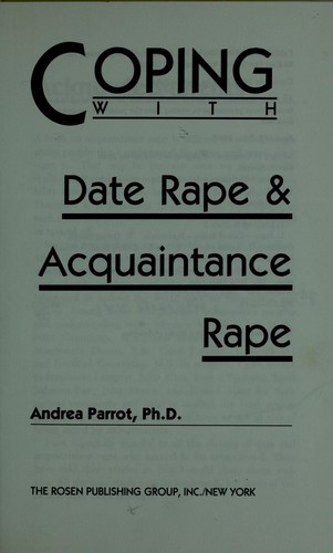 Cover for Coping with Date Rape and Acquaintance Rape
