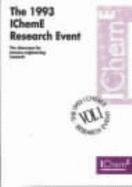 Cover for 1993 IChemE research event