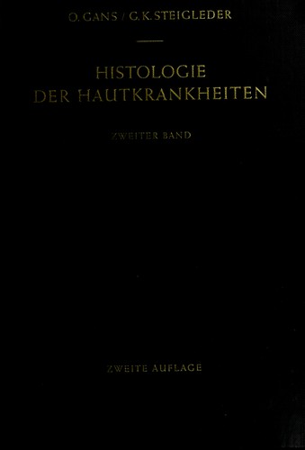 Cover for Histologie der Hautkrankheiten