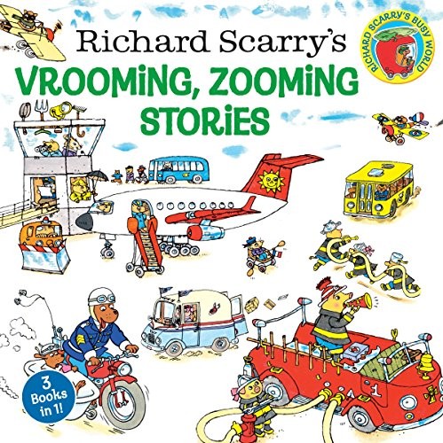 Cover for Richard Scarry's Vrooming, Zooming Stories