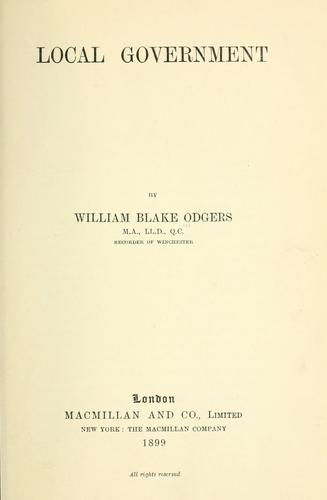 Cover for Local government