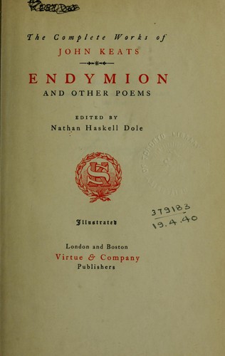 Cover for Complete works