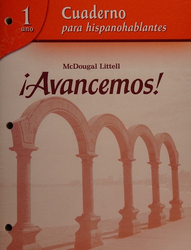 Cover for Avancemos! Level 1 (Avancemos!, Level 1 -Cuaderno - para hispanohablantes)