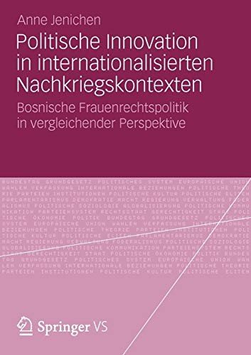 Cover for Politische Innovation in internationalisierten Nachkriegskontexten