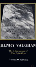 Cover for Henry Vaughan