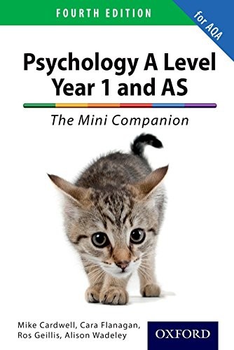Cover for Psychology A Level Year 1 and AS