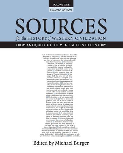 Cover for Sources for the History of Western Civilization