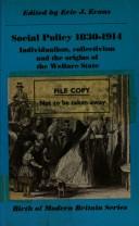 Cover for Social policy, 1830-1914