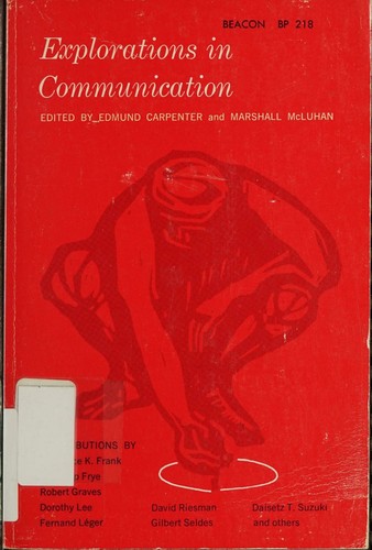 Cover for Explorations in communication