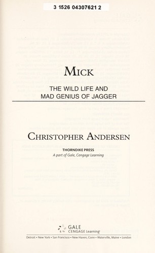 Cover for Mick