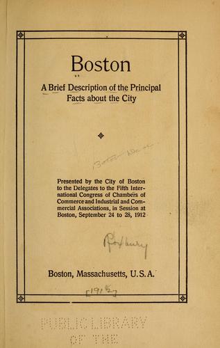 Cover for Boston