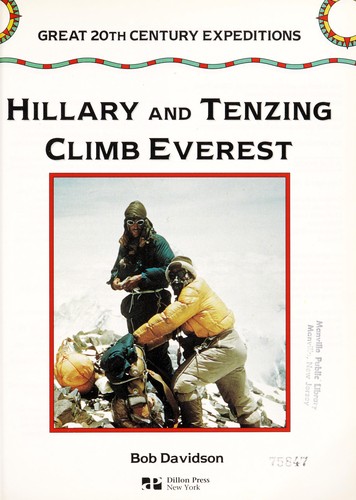 Cover for Hillary and Tenzing climb Everest