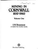 Cover for Mining in Cornwall, 1850-1960