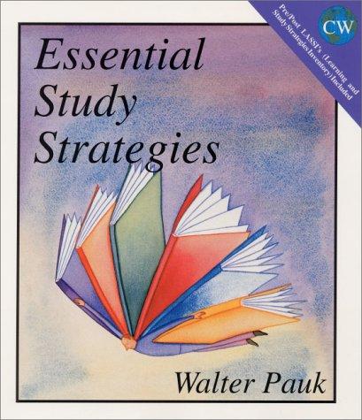 Cover for Essential Study Strategies