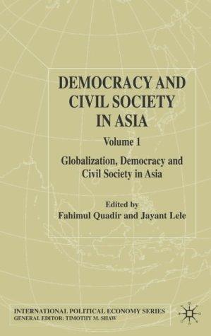 Cover for Democracy and Civil Society in Asia: Volume 1