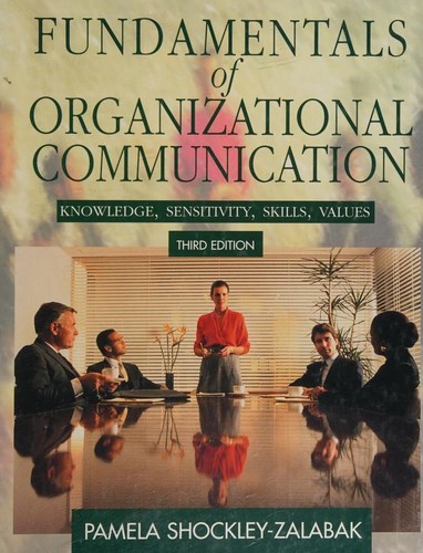 Cover for Fundamentals of organizational communication